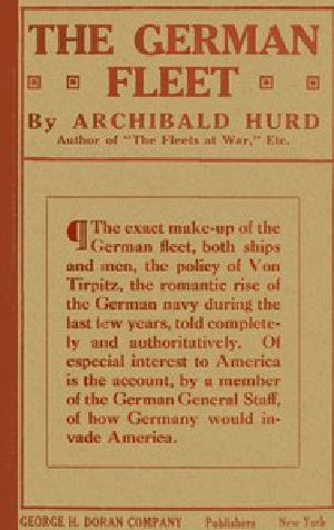 [Gutenberg 56653] • The German Fleet / Being The Companion Volume to The Fleets At War and From Heligoland To Keeling Island